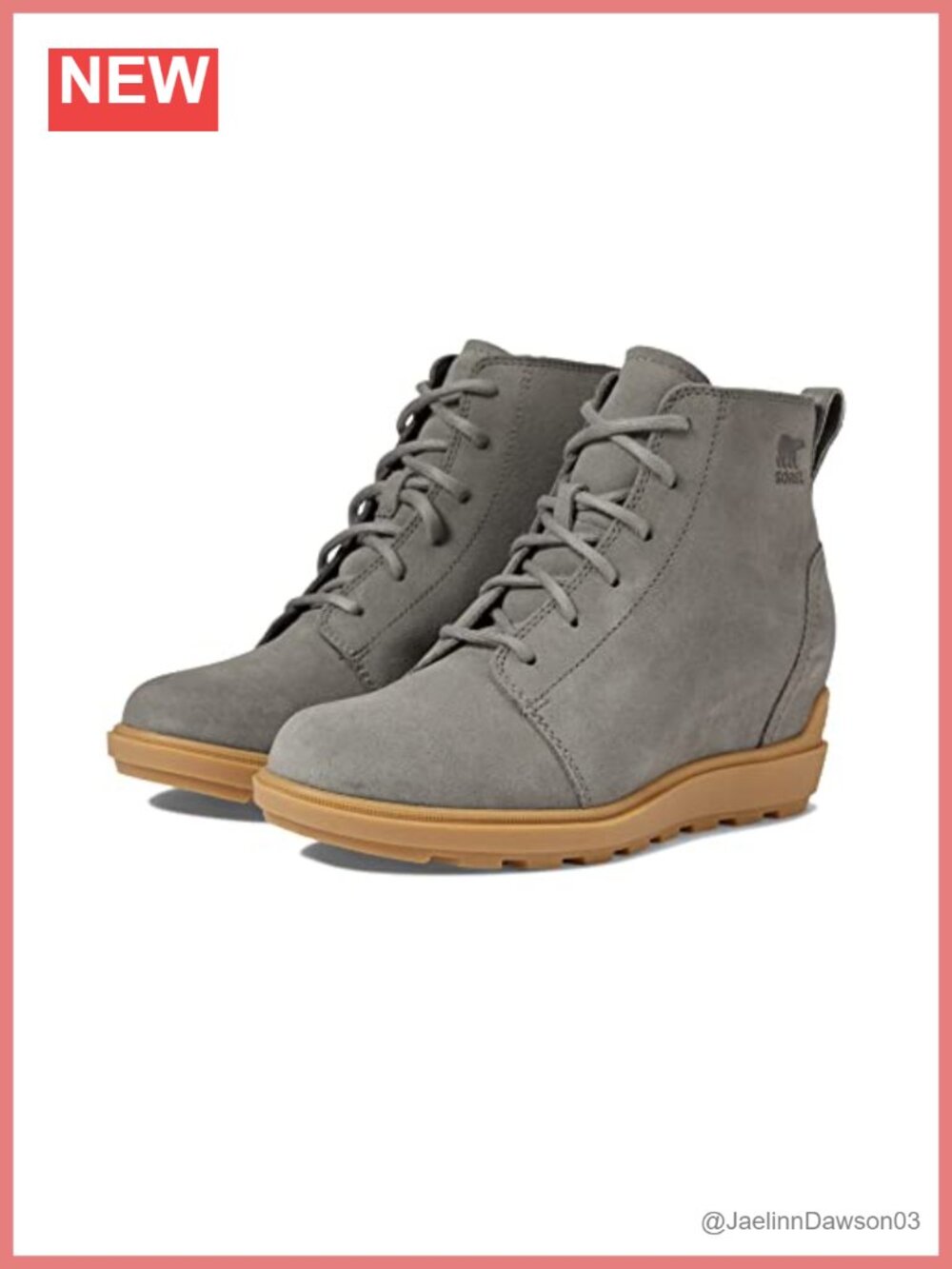 Sorel Evie II Lace Up Suede Winter Snow Boots Women